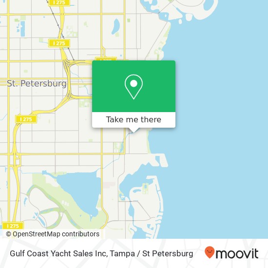 Gulf Coast Yacht Sales Inc map