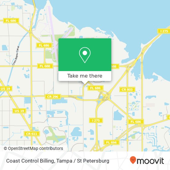 Coast Control Billing map