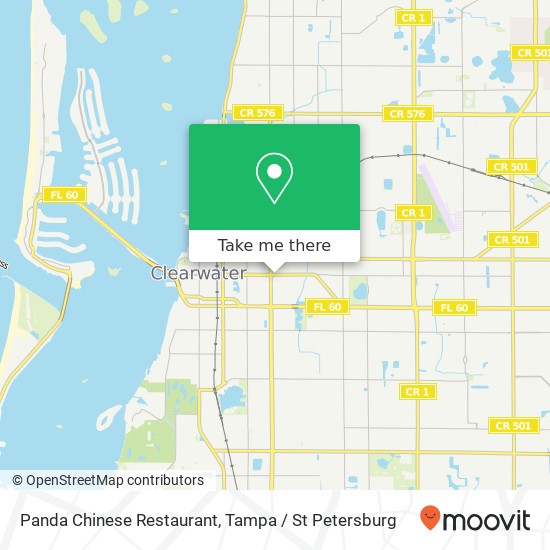 Panda Chinese Restaurant map