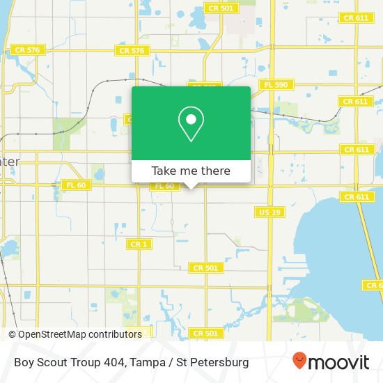 Boy Scout Troup 404 map