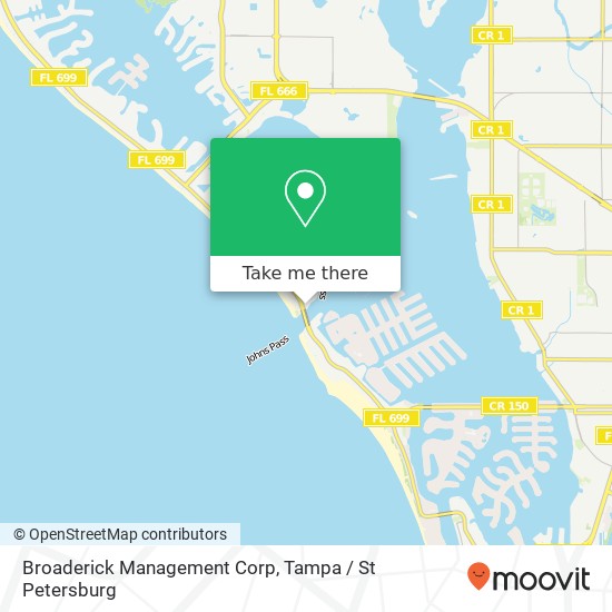 Mapa de Broaderick Management Corp