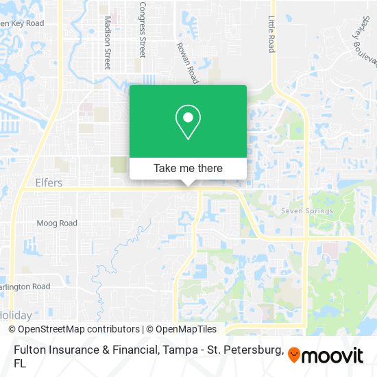 Fulton Insurance & Financial map