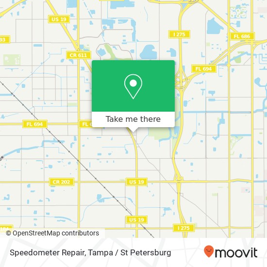 Mapa de Speedometer Repair