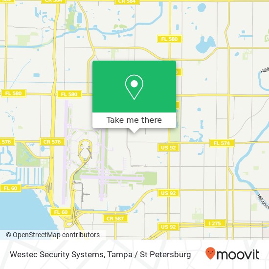 Mapa de Westec Security Systems