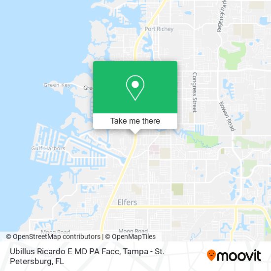 Ubillus Ricardo E MD PA Facc map