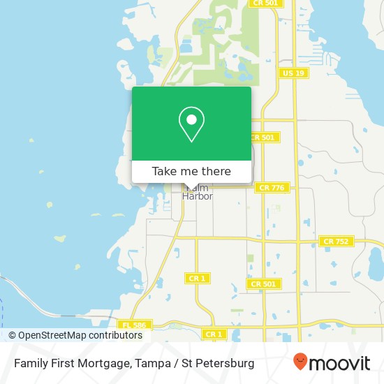 Mapa de Family First Mortgage