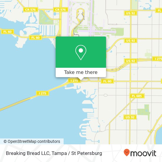 Breaking Bread LLC map