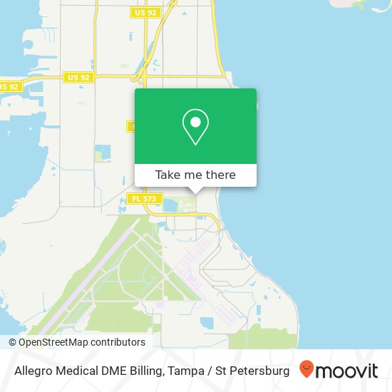 Mapa de Allegro Medical DME Billing