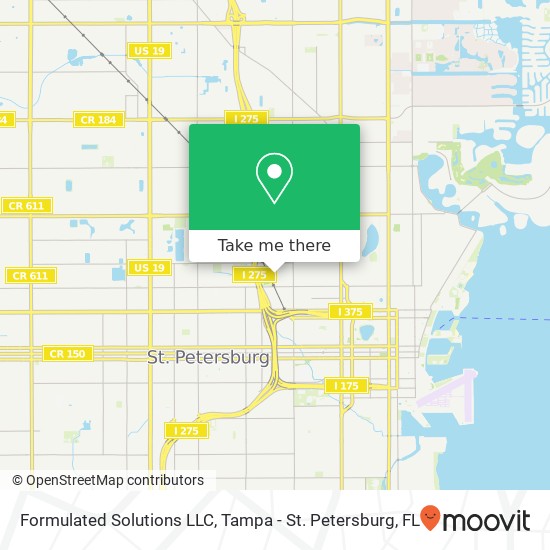 Formulated Solutions  LLC map