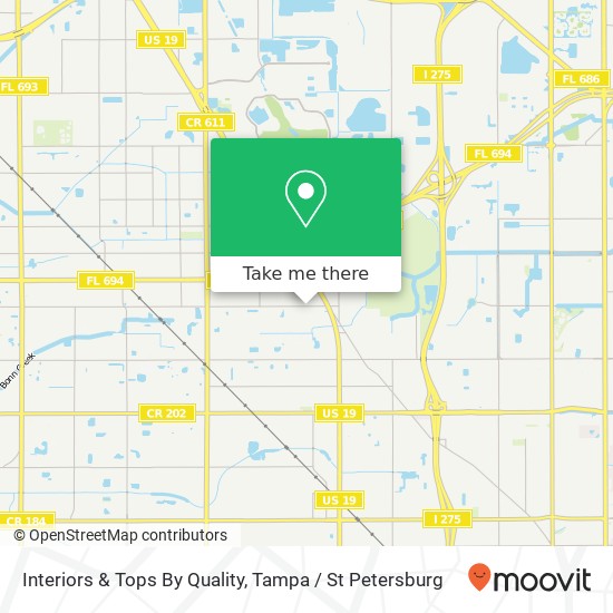 Interiors & Tops By Quality map