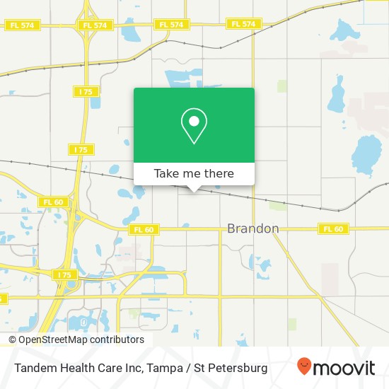 Mapa de Tandem Health Care Inc