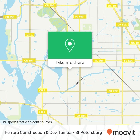 Ferrara Construction & Dev map