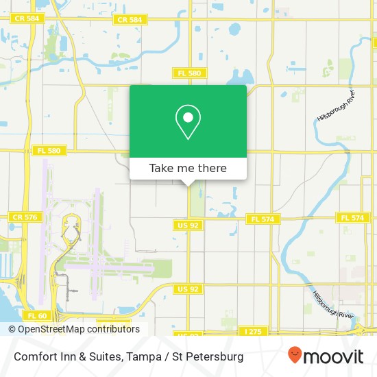 Mapa de Comfort Inn & Suites