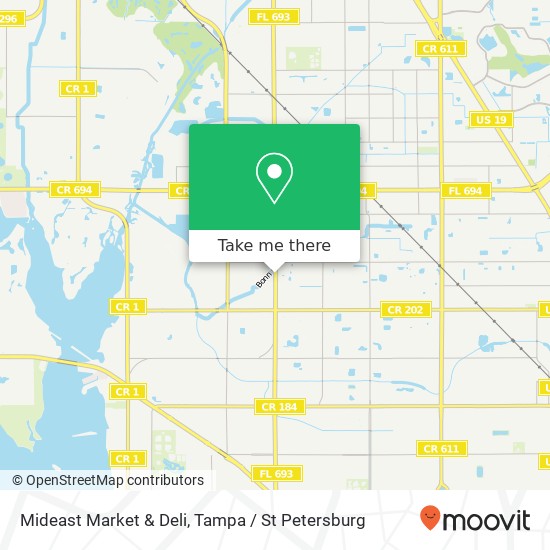 Mideast Market & Deli map