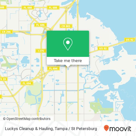 Mapa de Luckys Cleanup & Hauling