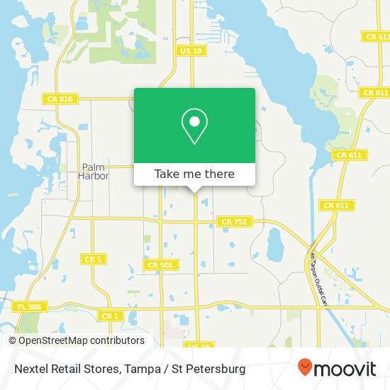 Nextel Retail Stores map