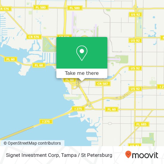 Signet Investment Corp map