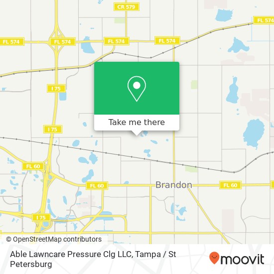 Able Lawncare Pressure Clg LLC map