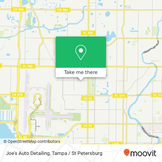 Joe's Auto Detailing map