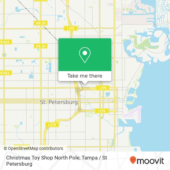 Christmas Toy Shop North Pole map