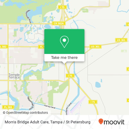 Mapa de Morris Bridge Adult Care