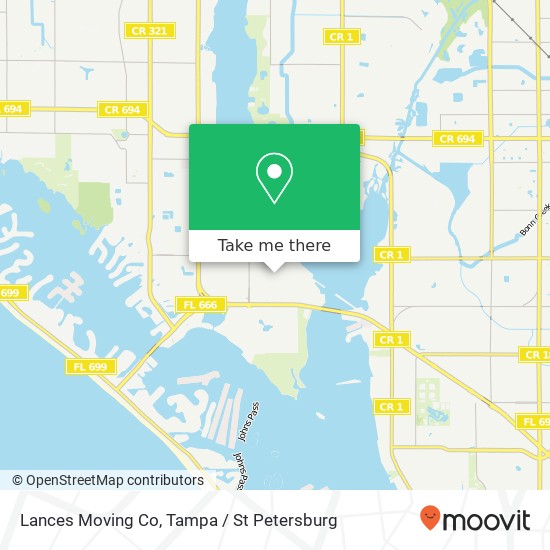 Mapa de Lances Moving Co