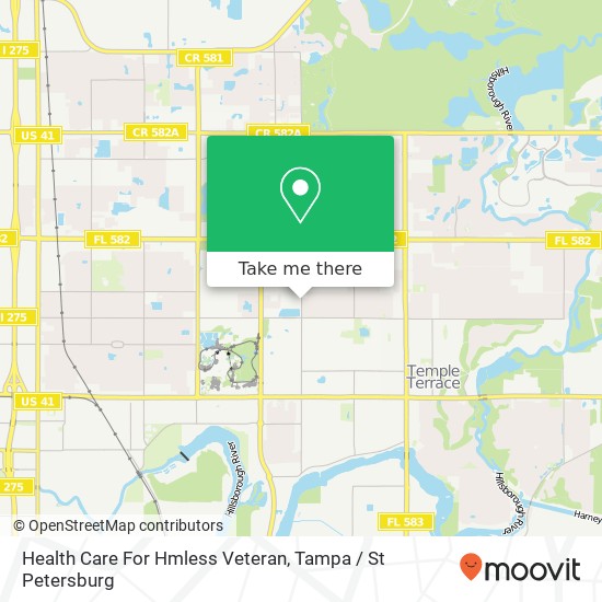 Mapa de Health Care For Hmless Veteran