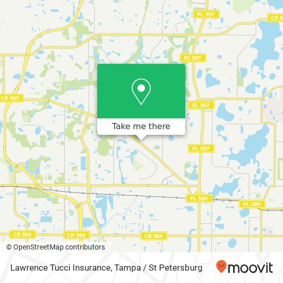 Lawrence Tucci Insurance map