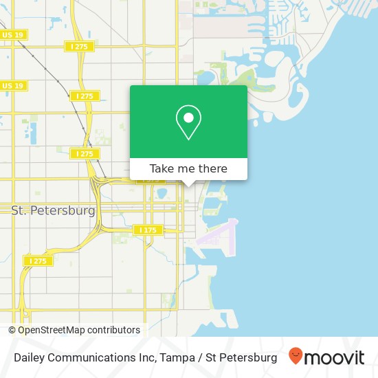 Dailey Communications Inc map