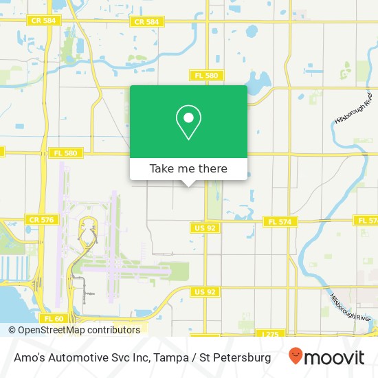 Amo's Automotive Svc Inc map