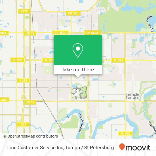 Mapa de Time Customer Service Inc