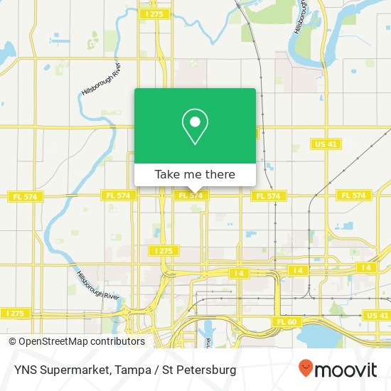 YNS Supermarket map