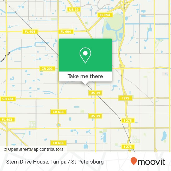 Stern Drive House map