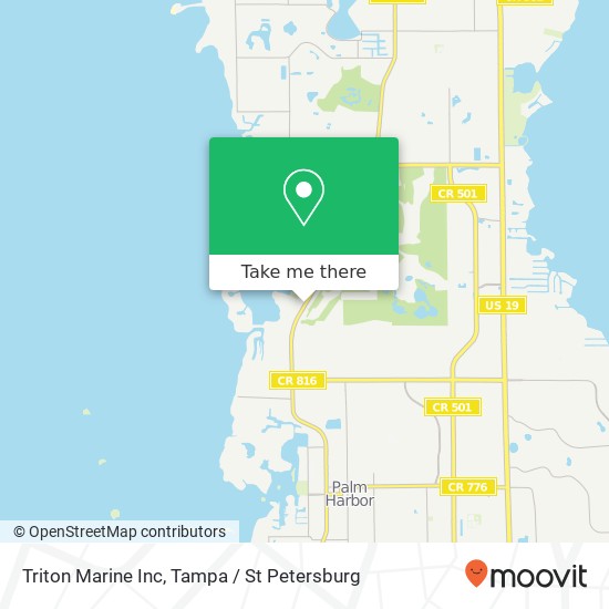 Triton Marine Inc map