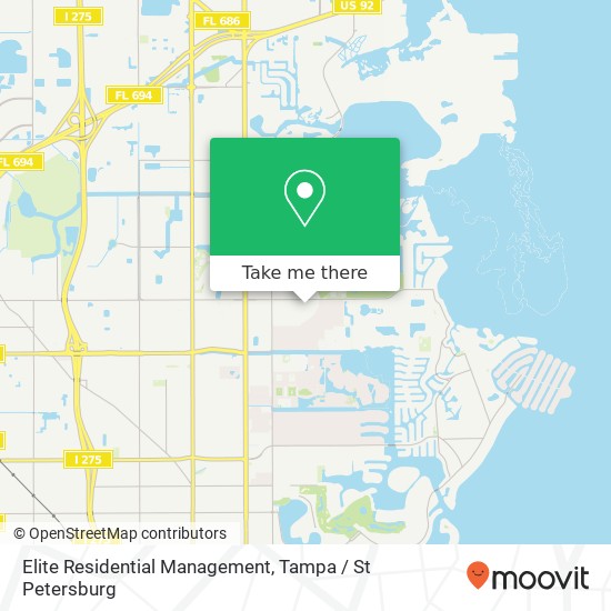 Mapa de Elite Residential Management