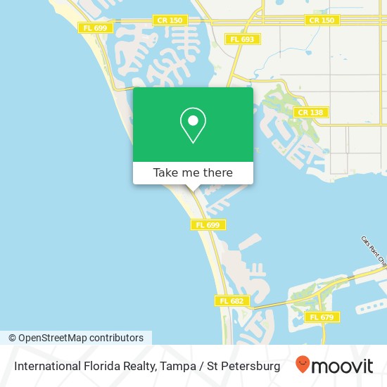 International Florida Realty map