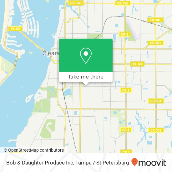 Mapa de Bob & Daughter Produce Inc