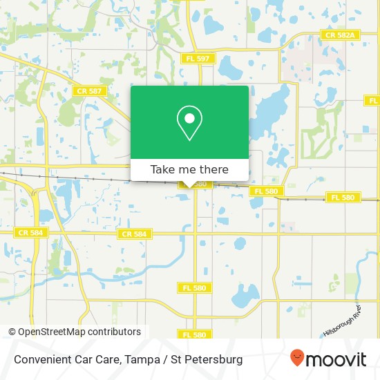 Convenient Car Care map