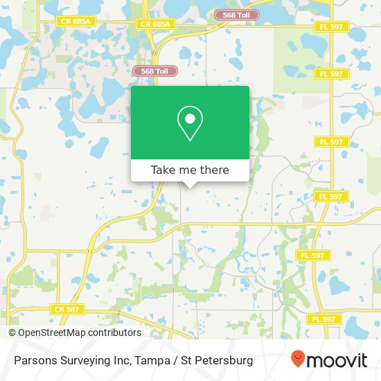 Mapa de Parsons Surveying Inc