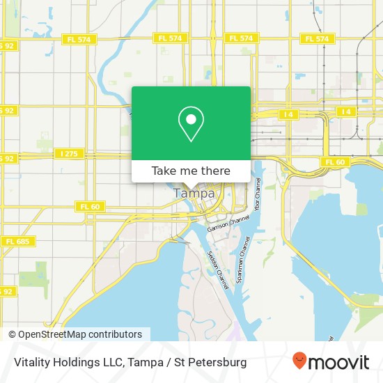 Mapa de Vitality Holdings LLC