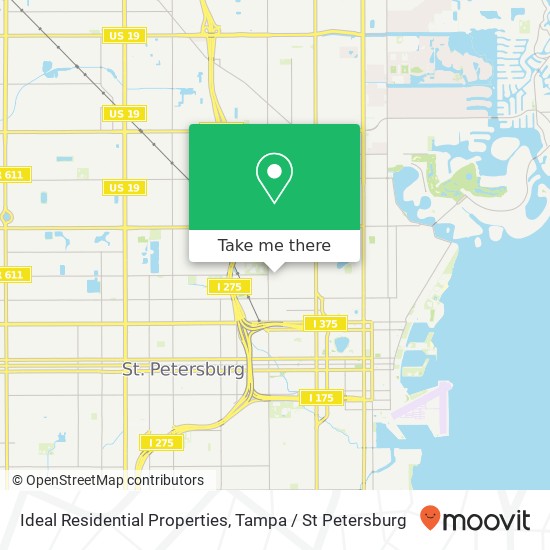 Mapa de Ideal Residential Properties