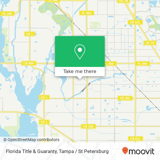 Florida Title & Guaranty map