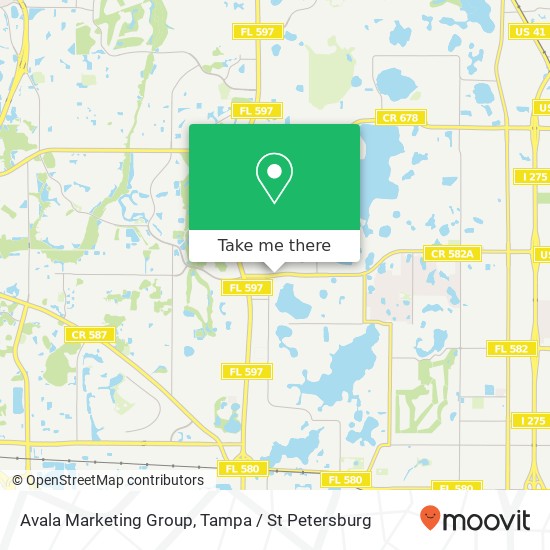 Mapa de Avala Marketing Group