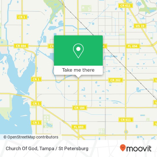 Church Of God map