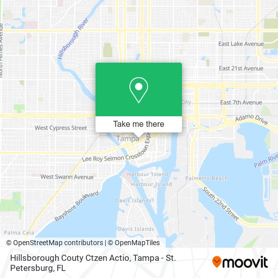 Hillsborough Couty Ctzen Actio map