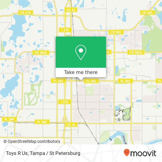 Toys R Us map