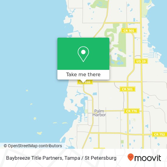 Mapa de Baybreeze Title Partners