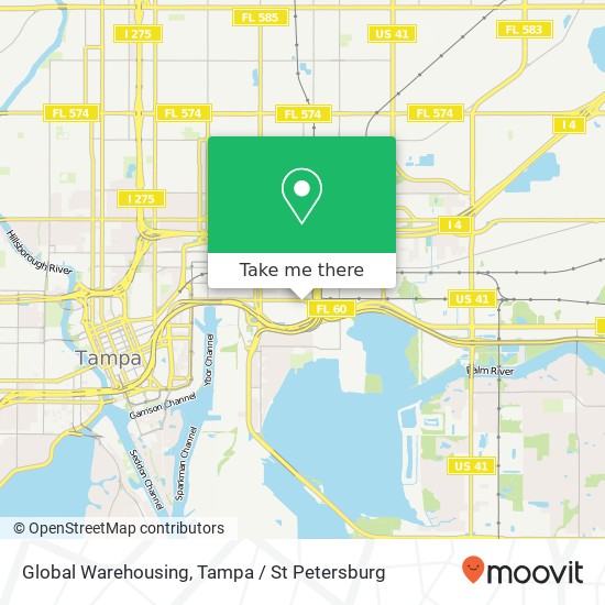 Mapa de Global Warehousing