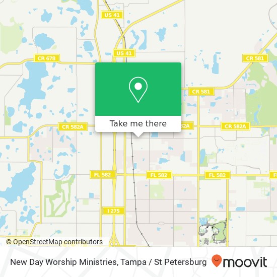 New Day Worship Ministries map