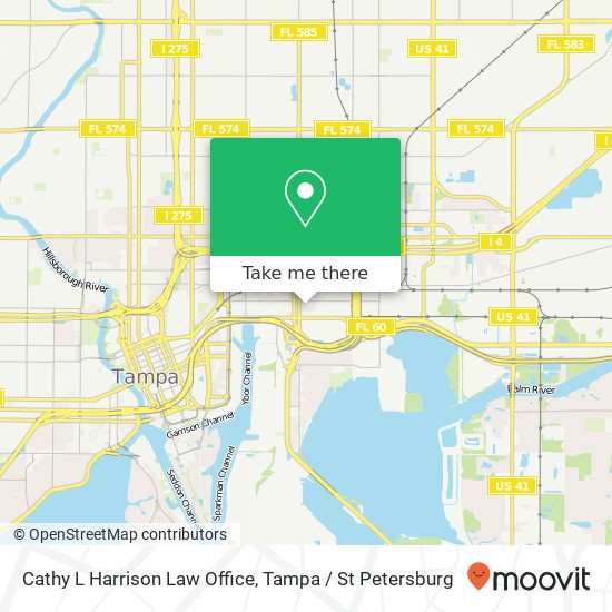 Cathy L Harrison Law Office map